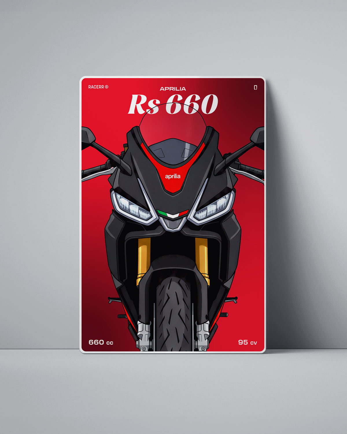 Targa "Cartoon" Aprilia Rs 660 [2021+]