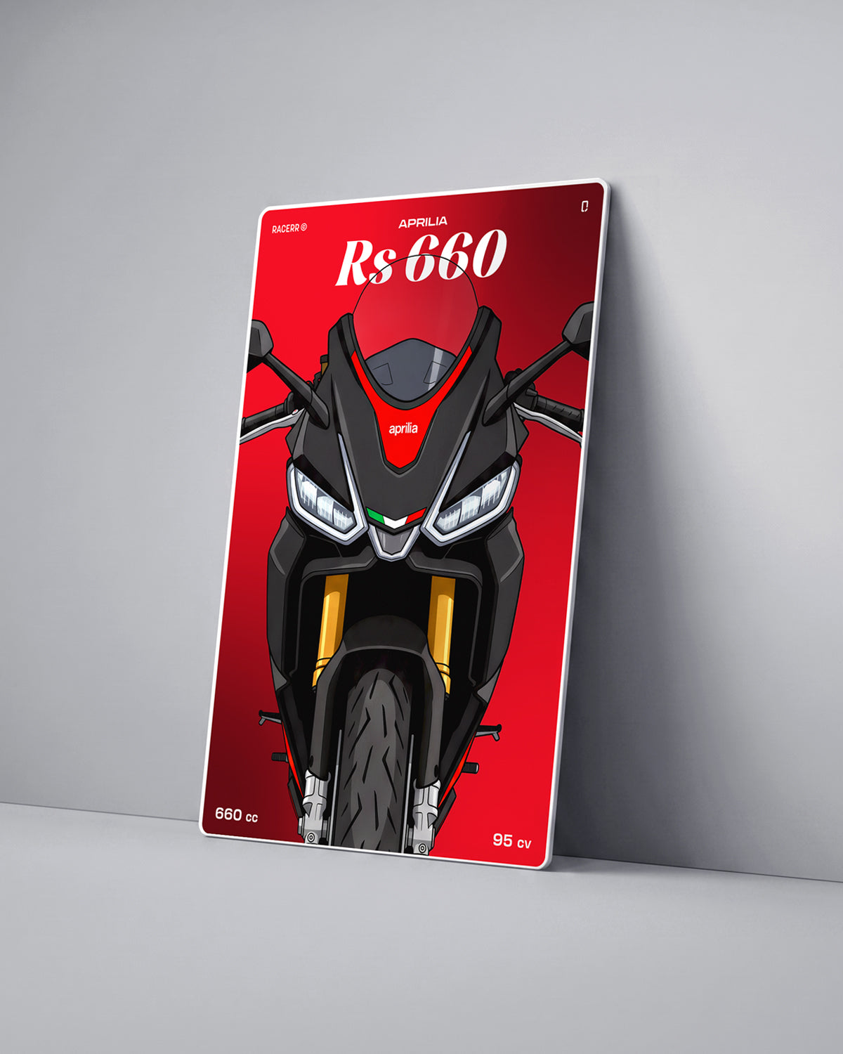 Targa "Cartoon" Aprilia Rs 660 [2021+]