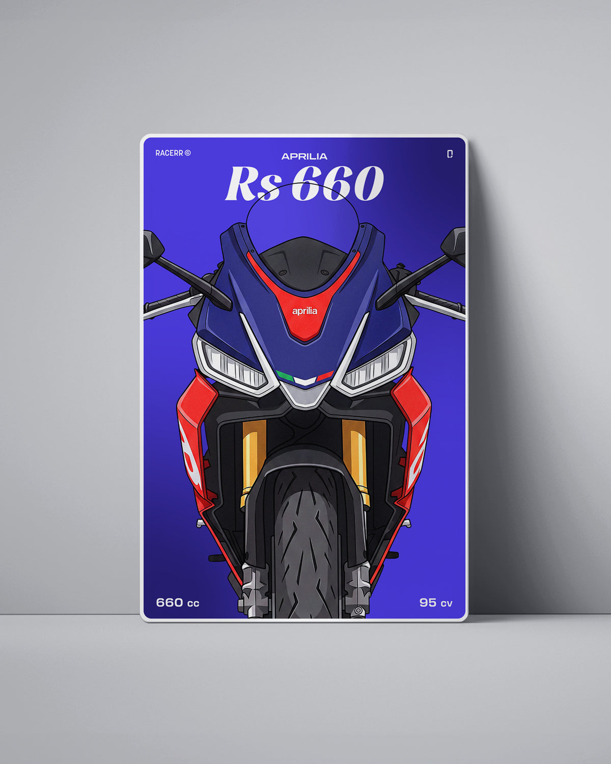 Targa "Cartoon" Aprilia Rs 660 [2021+]