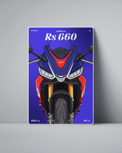 Targa "Cartoon" Aprilia Rs 660 [2021+]
