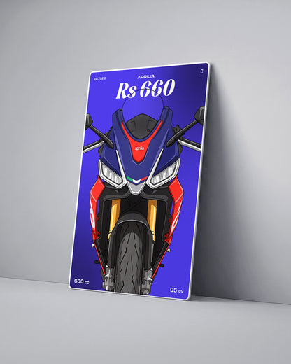 Targa "Cartoon" Aprilia Rs 660 [2021+]
