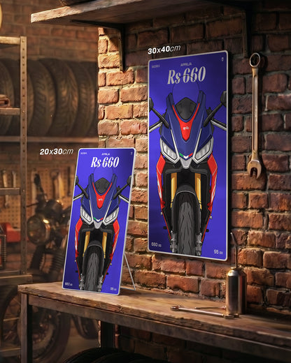 Targa "Cartoon" Aprilia Rs 660 [2021+]