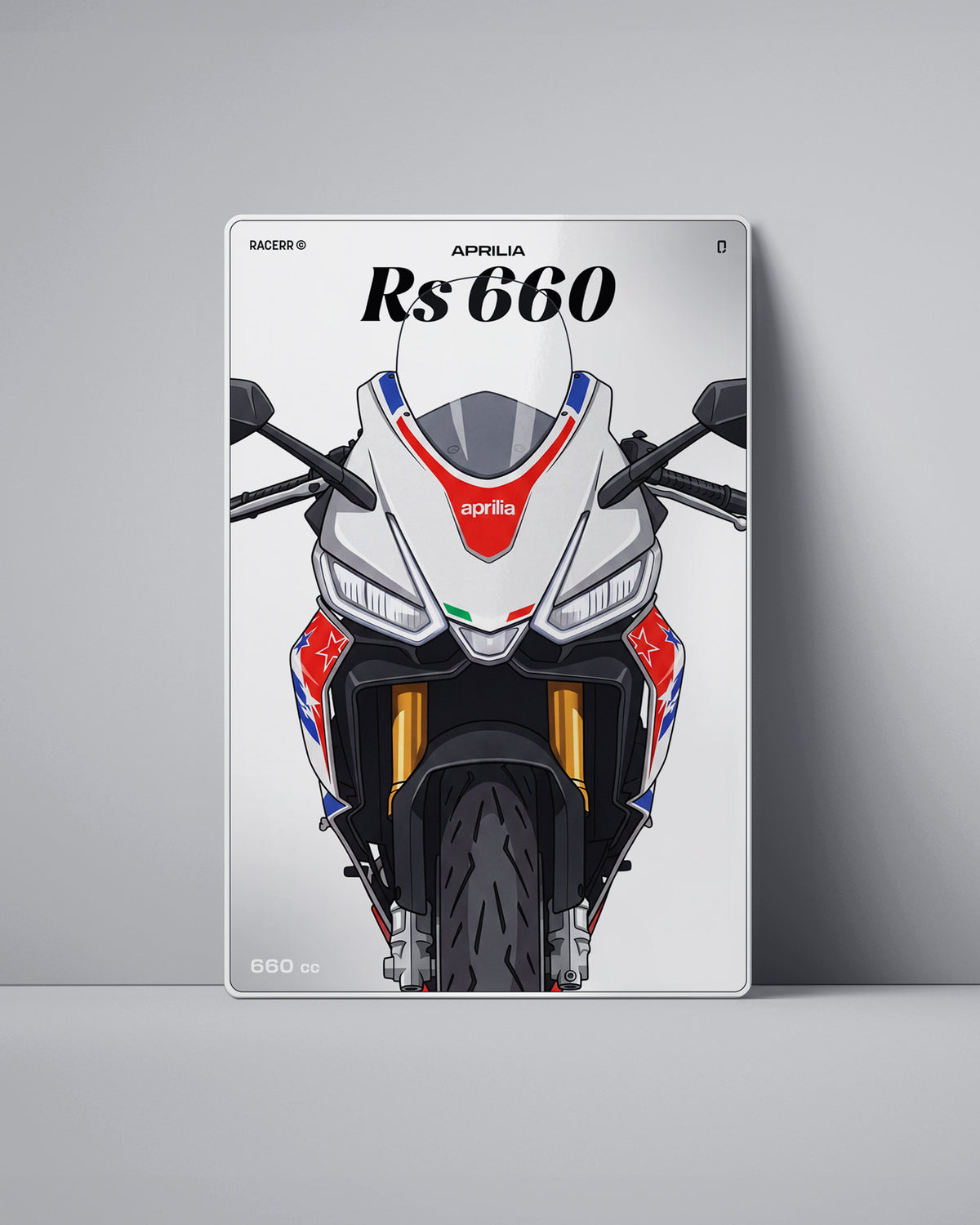 Targa "Cartoon" Aprilia Rs 660 [2021+]