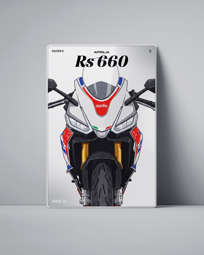 Targa "Cartoon" Aprilia Rs 660 [2021+]