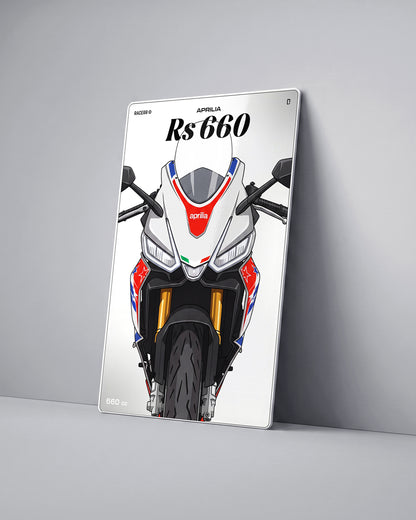 Targa "Cartoon" Aprilia Rs 660 [2021+]