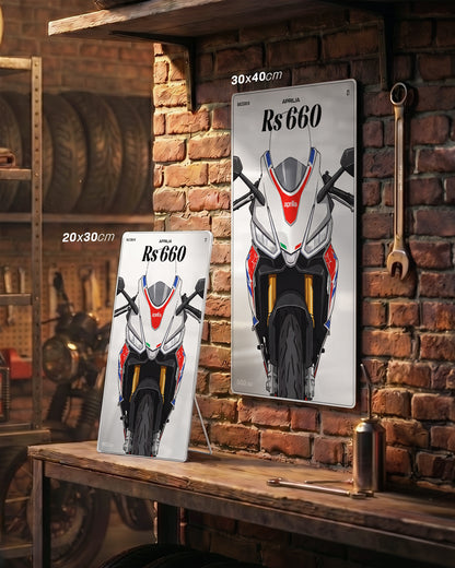 Targa "Cartoon" Aprilia Rs 660 [2021+]