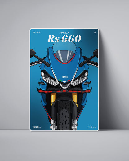 Targa "Cartoon" Aprilia Rs 660 [2021+]