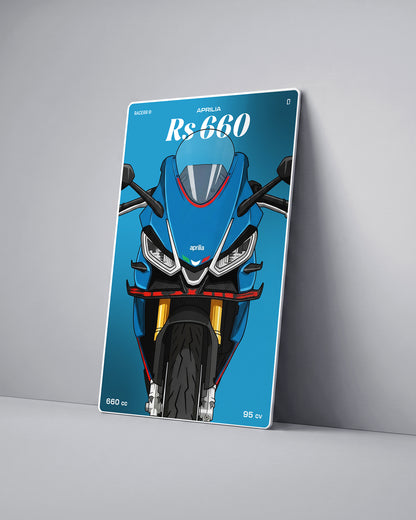 Targa "Cartoon" Aprilia Rs 660 [2021+]