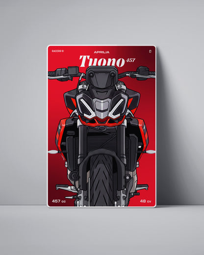 Targa "Cartoon" Aprilia Tuono 457 [2025+]