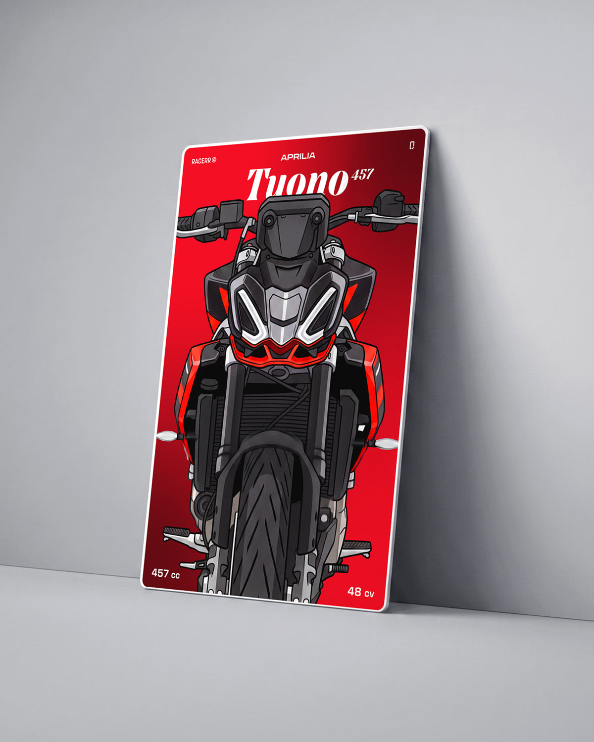 Targa "Cartoon" Aprilia Tuono 457 [2025+]