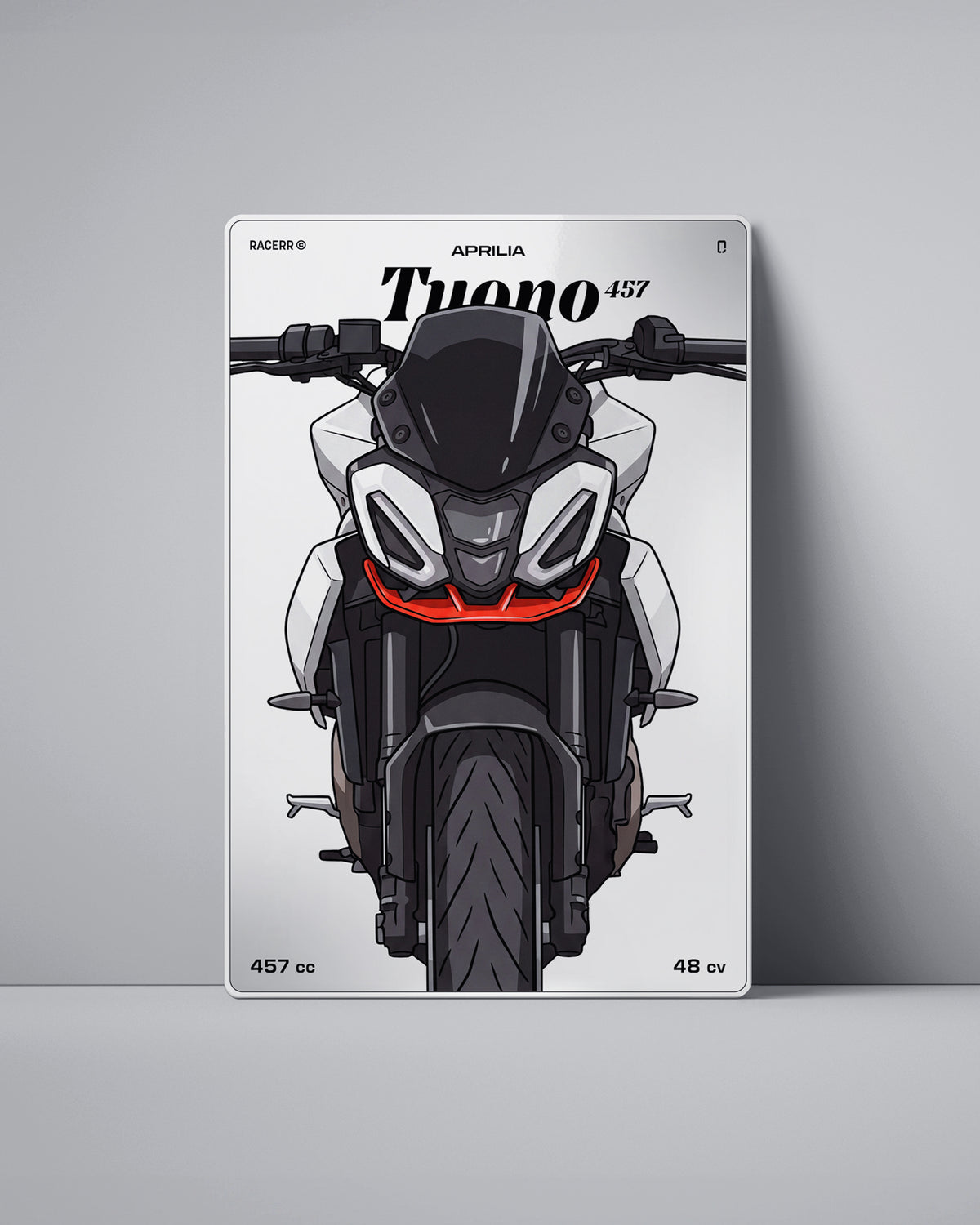 Targa "Cartoon" Aprilia Tuono 457 [2025+]