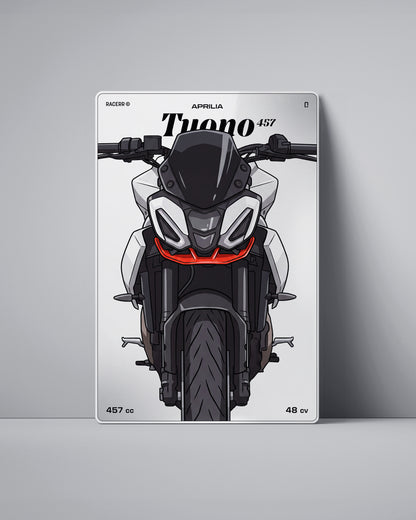 Targa "Cartoon" Aprilia Tuono 457 [2025+]