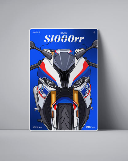 Targa "Cartoon" Bmw S1000rr [2019+]