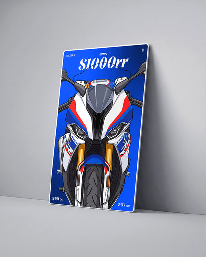 Targa "Cartoon" Bmw S1000rr [2019+]