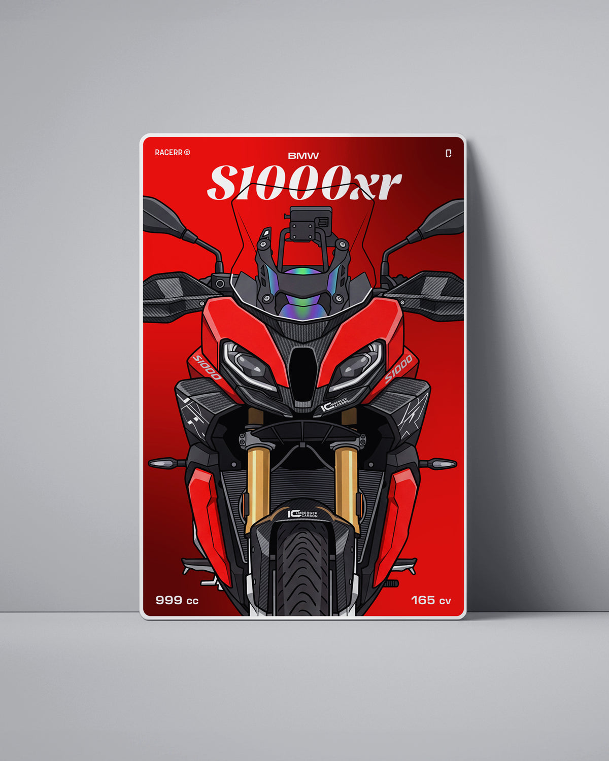 Targa "Cartoon" Bmw S1000xr [2020+]