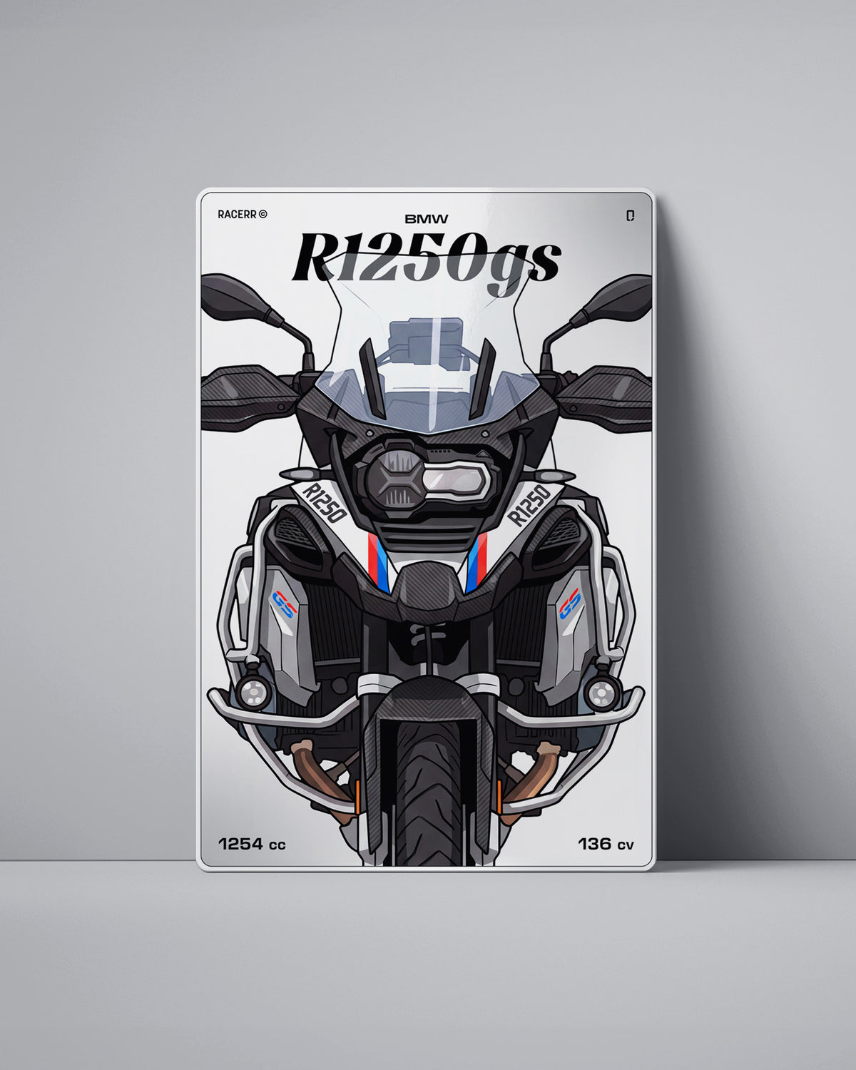 Targa "Cartoon" Bmw R1250gs [2019+]