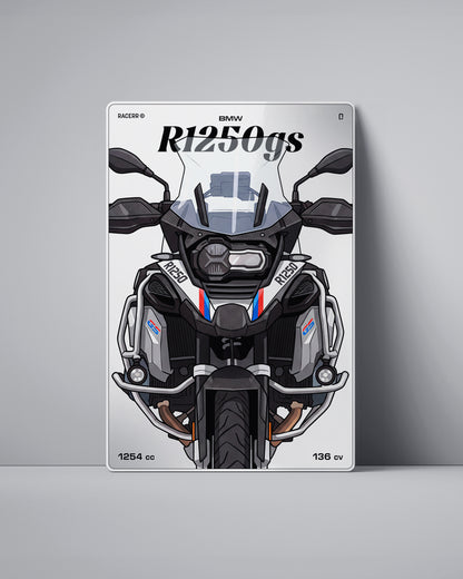 Targa "Cartoon" Bmw R1250gs [2019+]