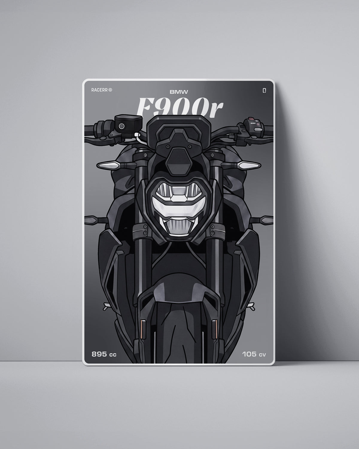 Targa "Cartoon" Bmw F900r [2021+]