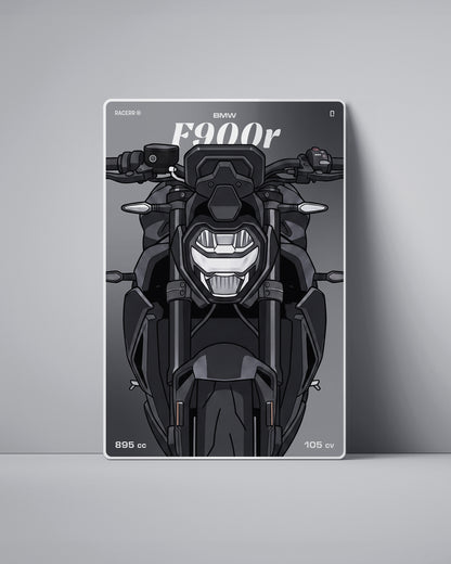 Targa "Cartoon" Bmw F900r [2021+]