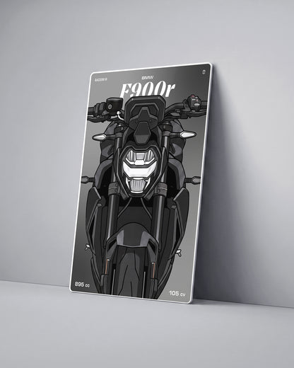 Targa "Cartoon" Bmw F900r [2021+]