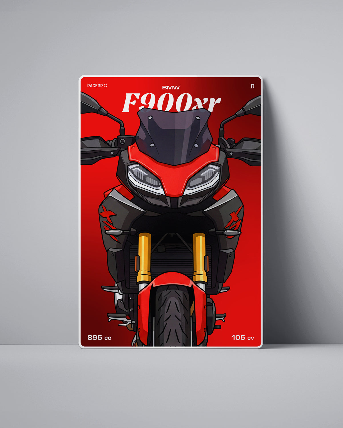Targa "Cartoon" Bmw F900xr [2019+]