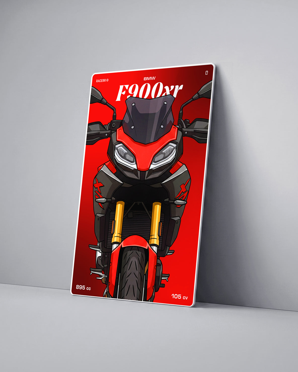 Targa "Cartoon" Bmw F900xr [2019+]