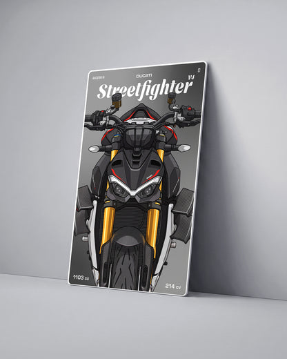 Targa "Cartoon" Ducati Streetfighter [2021-2024]