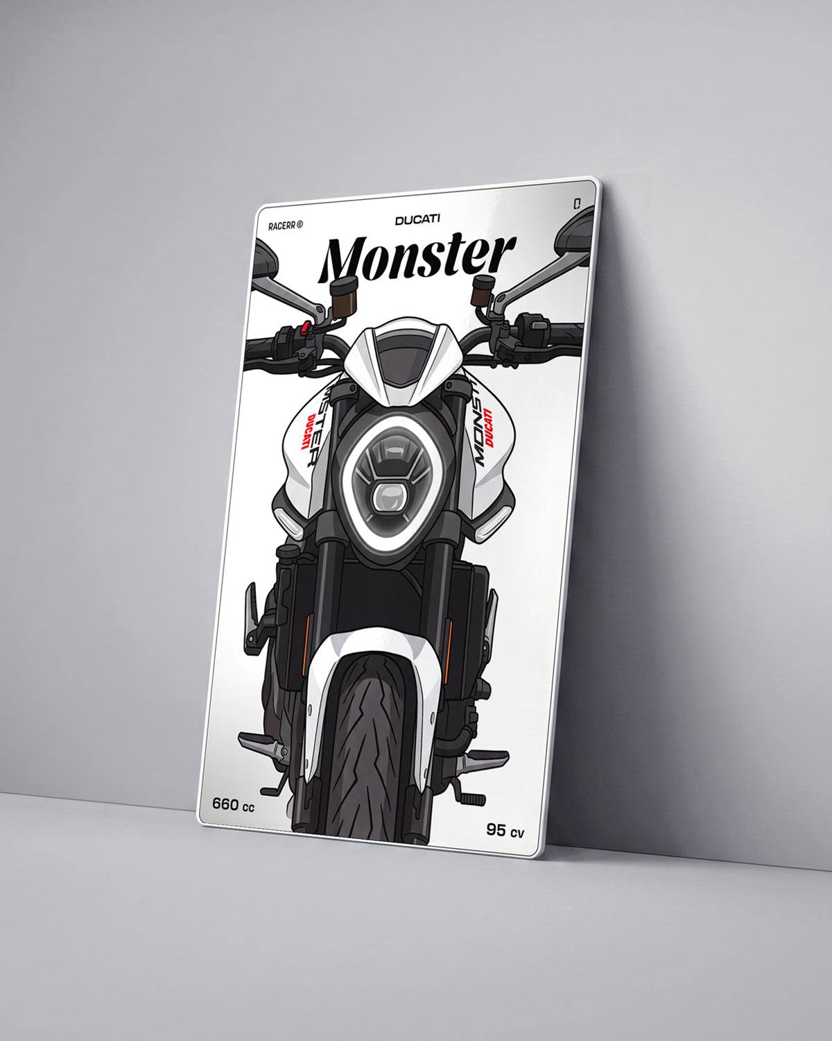 Targa "Cartoon" Ducati Monster [2021-2024]