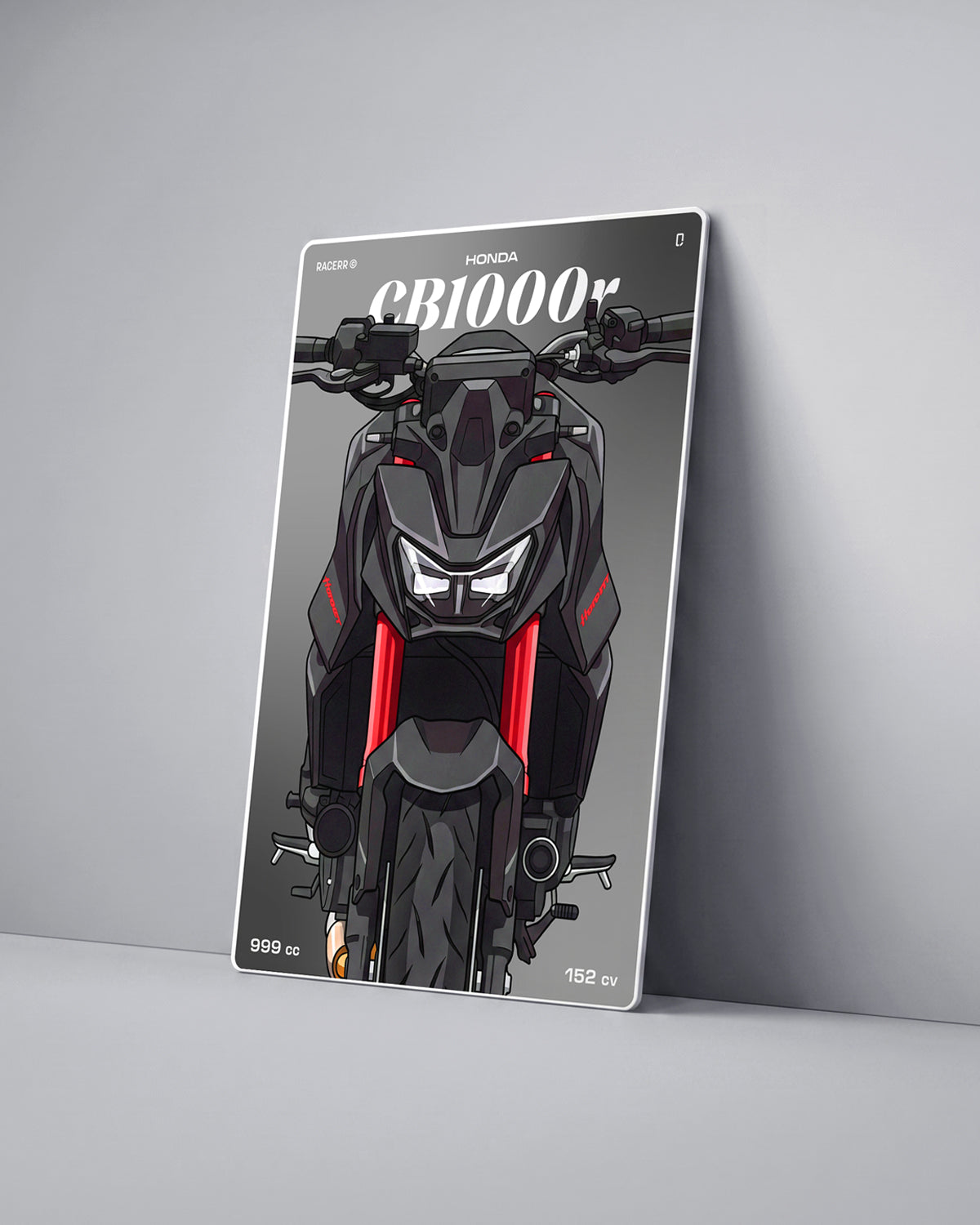 Targa "Cartoon" Honda Cb 1000r Hornet [2025+]