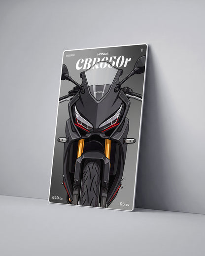 Targa "Cartoon" Honda Cbr 650r [2021+]