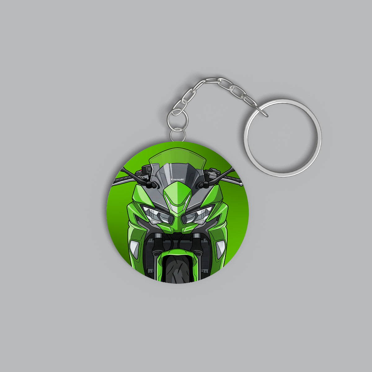 Portachiavi "Cartoon" Kawasaki Ninja 650 [2018+]