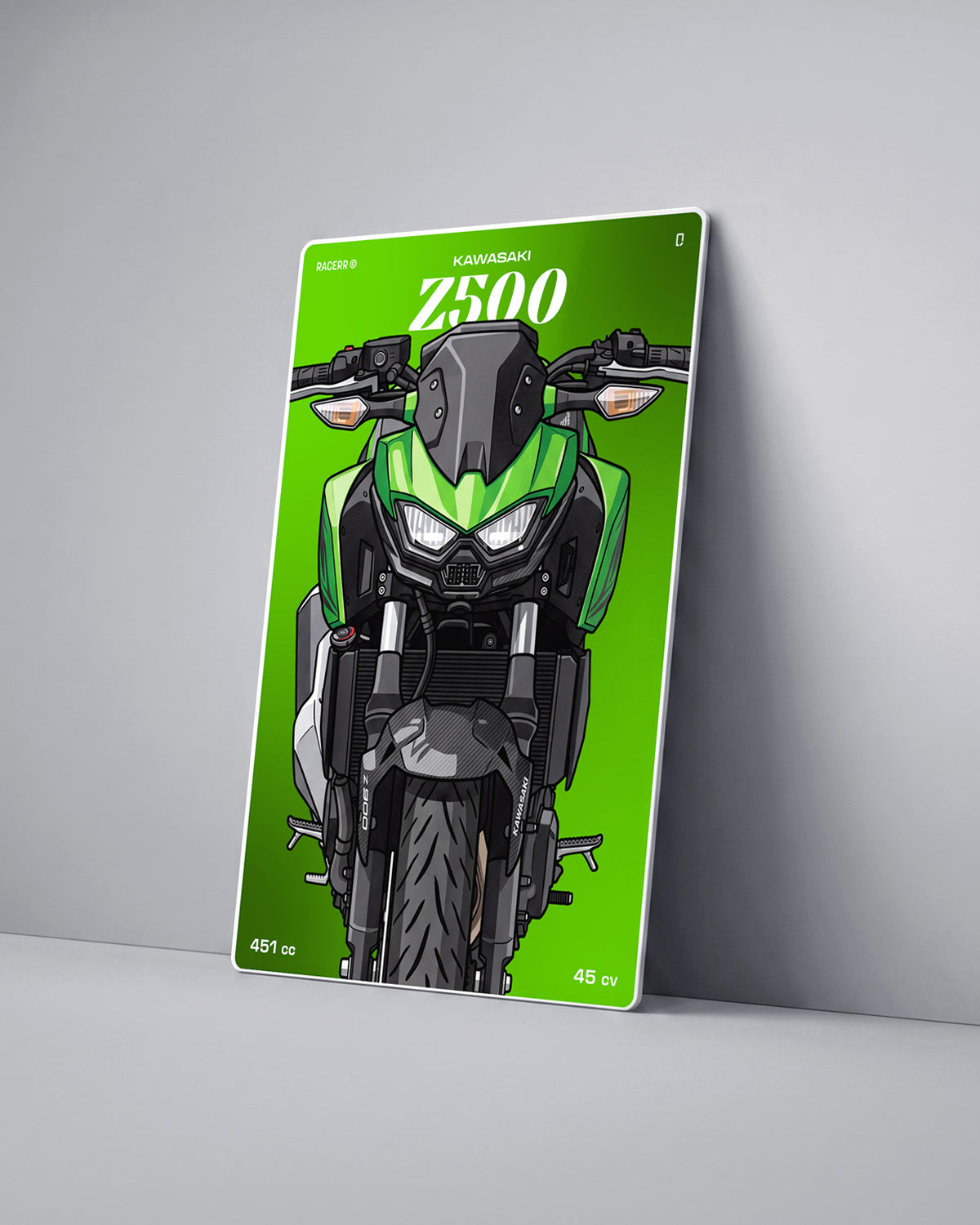Targa "Cartoon" Kawasaki Z500 [2022+]