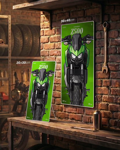 Targa "Cartoon" Kawasaki Z500 [2022+]