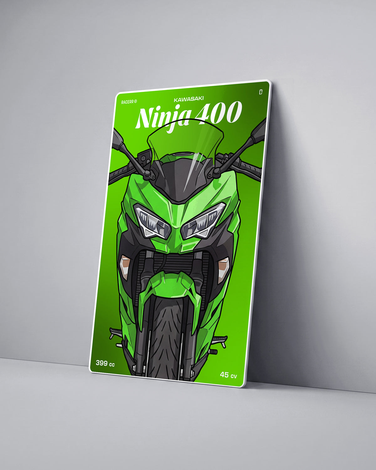 Targa "Cartoon" Kawasaki Ninja 400 [2018+]