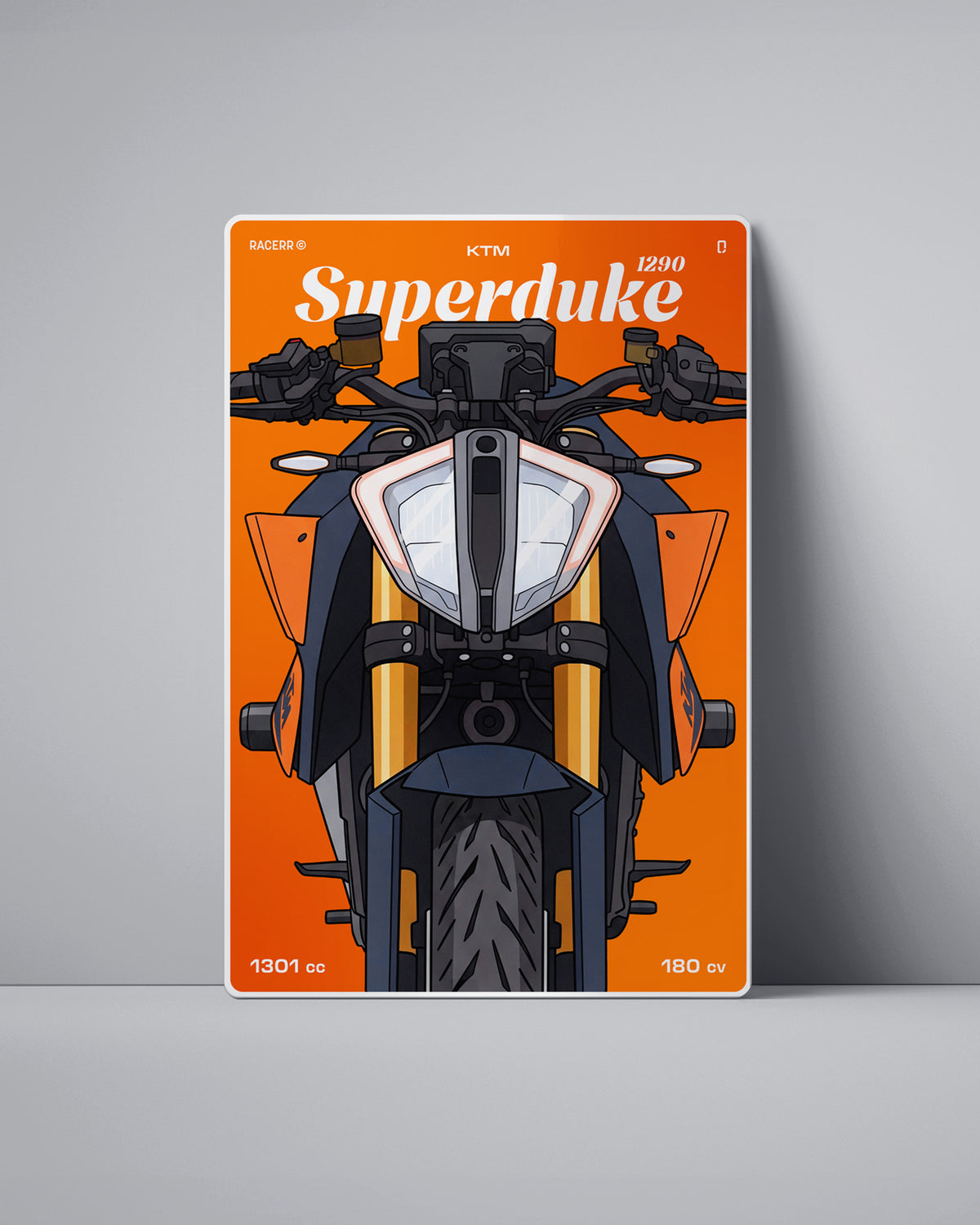Targa "Cartoon" Ktm Duke 1290 [2017-2023]