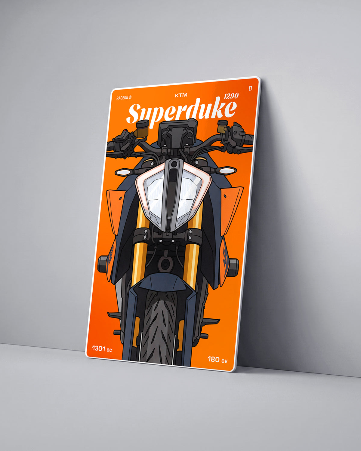 Targa "Cartoon" Ktm Duke 1290 [2017-2023]