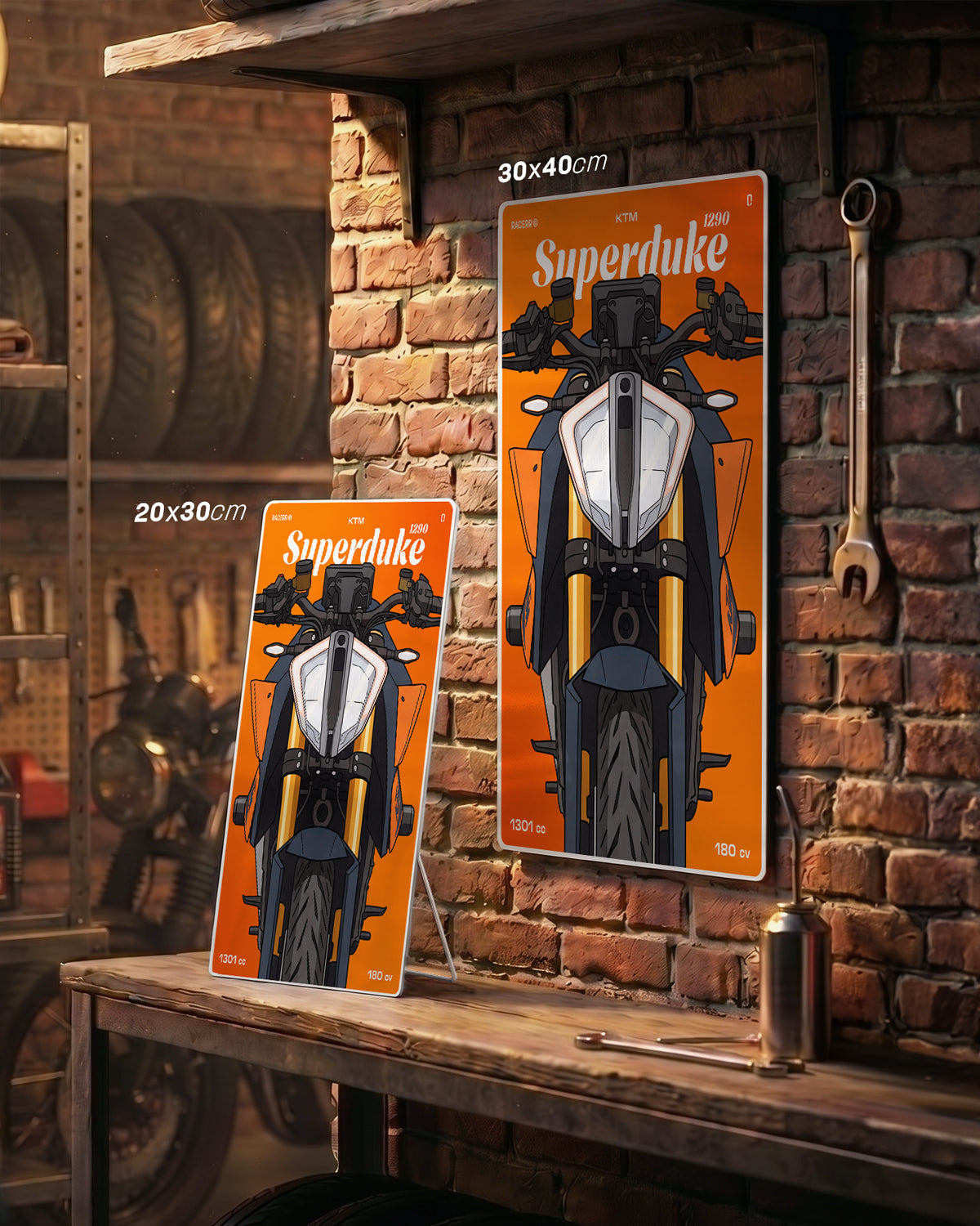Targa "Cartoon" Ktm Duke 1290 [2017-2023]