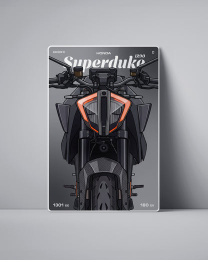 Targa "Cartoon" Ktm Duke 1290 [2017-2023]