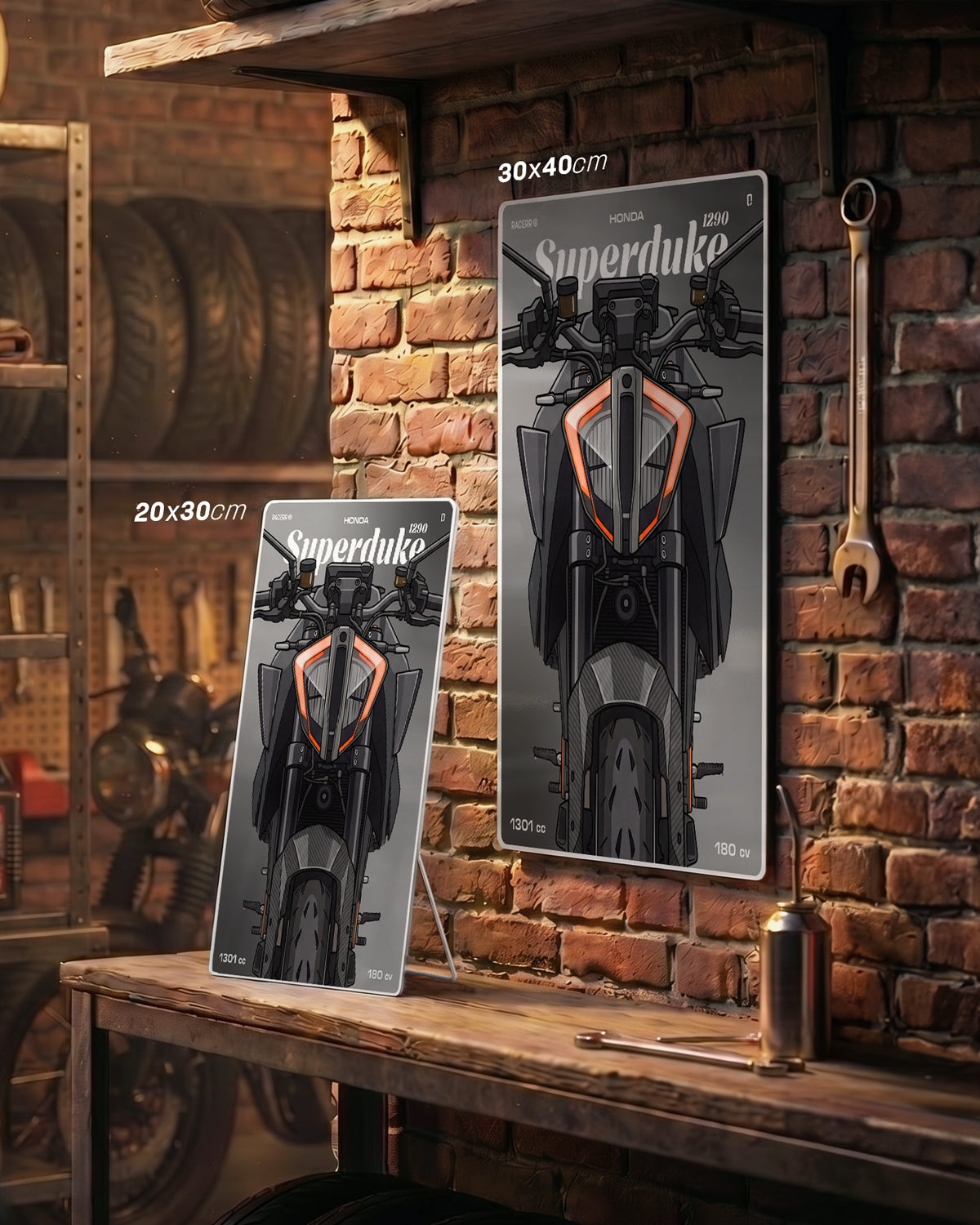 Targa "Cartoon" Ktm Duke 1290 [2017-2023]