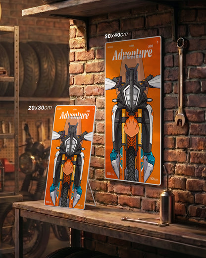 Targa "Cartoon" Ktm Adventure 890 [2020-2024]