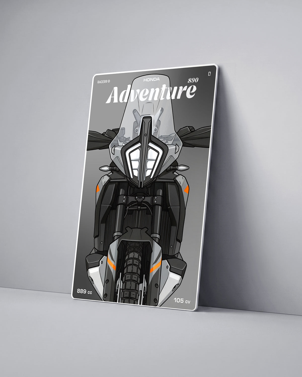 Targa "Cartoon" Ktm Adventure 890 [2020-2024]