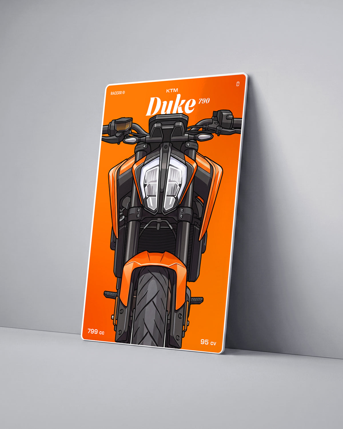 Targa "Cartoon" Ktm Duke 790 [2017-2023]