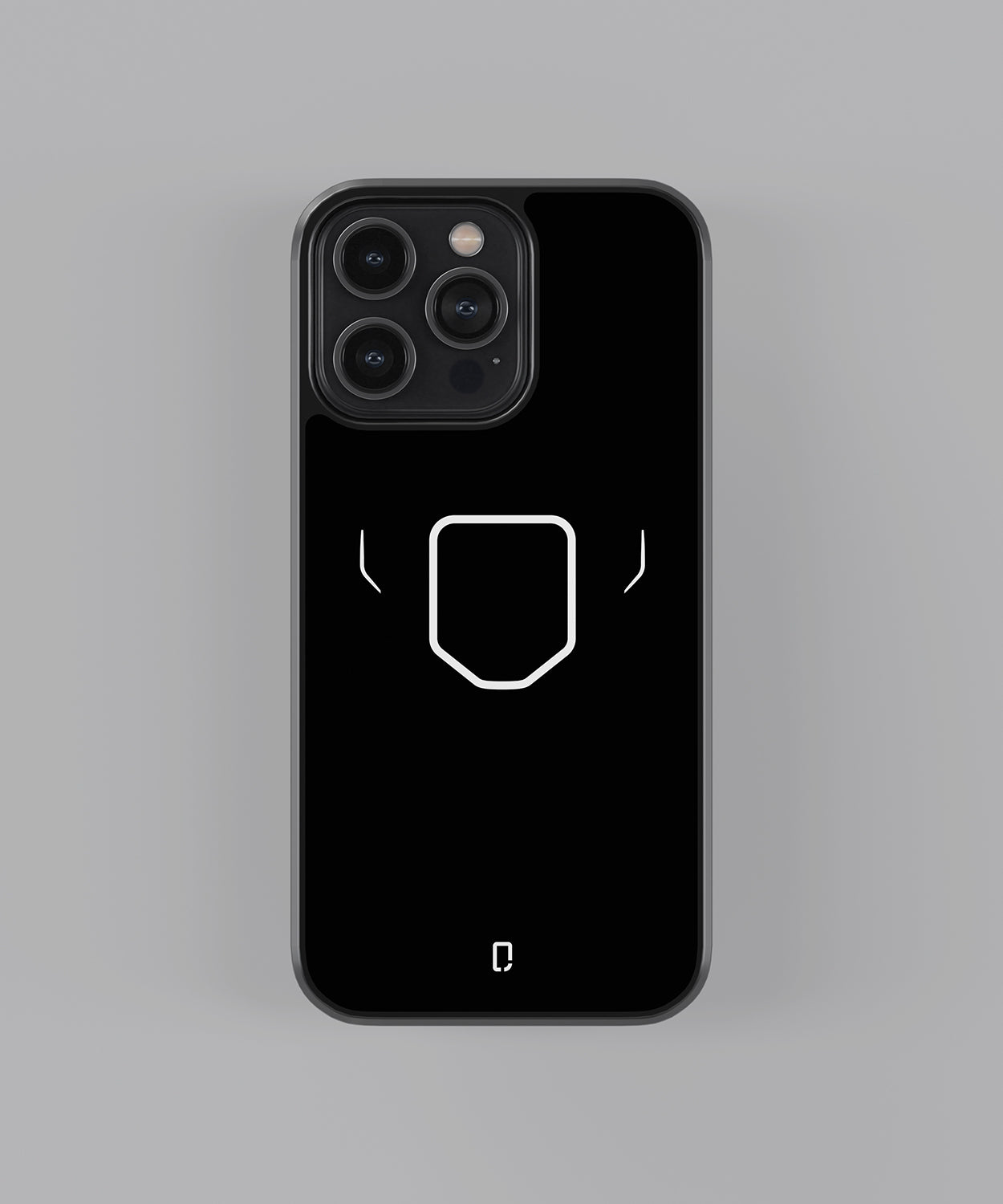 a close up of a black cell phone 