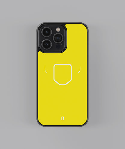 a yellow cell phone with a yellow cell phone 