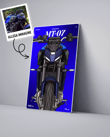 Targa "Cartoon" Personalizzata | Per modello/anno fuori catalogo