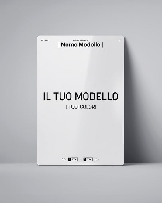 Targa Personalizzata | Per modello/anno fuori catalogo