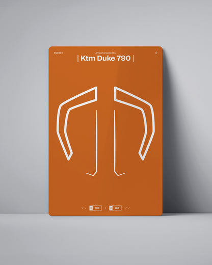 Targa Ktm Duke 125/390/790/890 [2017-2023]