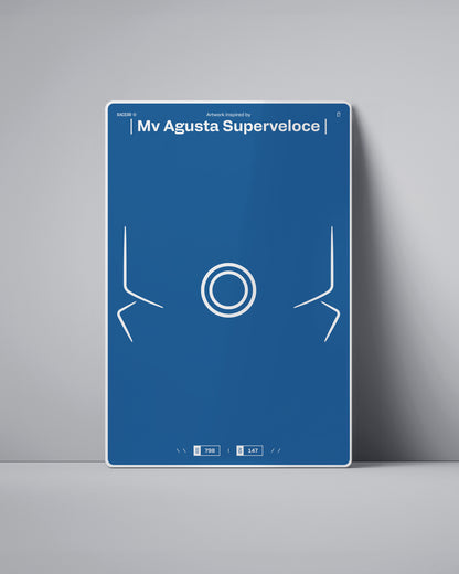 Targa Mv Agusta Superveloce [2018+]