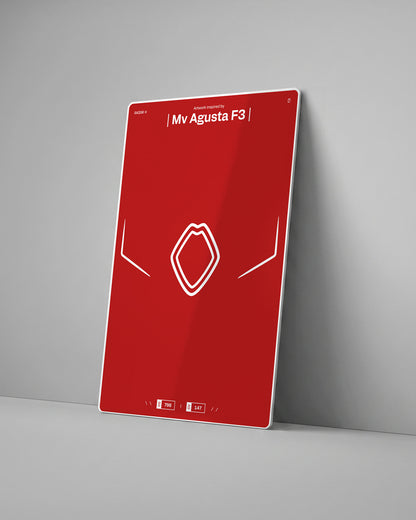 Targa Mv Agusta F3 [2017+]