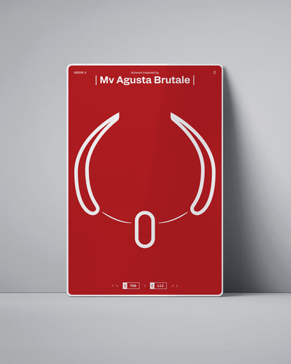 Targa Mv Agusta Brutale [2026+]